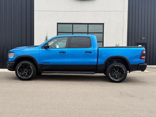 Hydro Blue Pearlcoat 2024 RAM 1500 Rebel