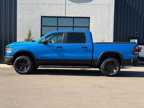 Hydro Blue Pearlcoat 2024 RAM 1500 Rebel