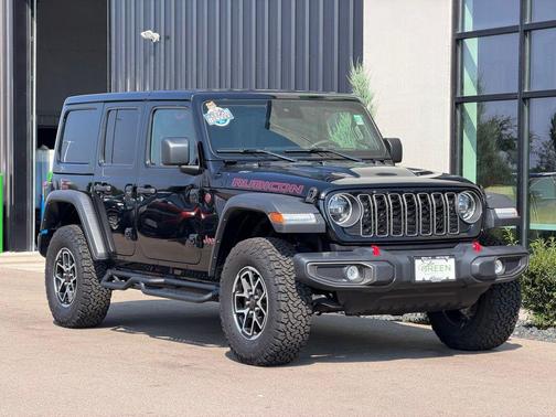 Black Clearcoat 2025 Jeep Wrangler Rubicon