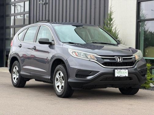 Gray 2015 Honda CR-V LX