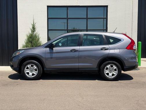 Gray 2015 Honda CR-V LX