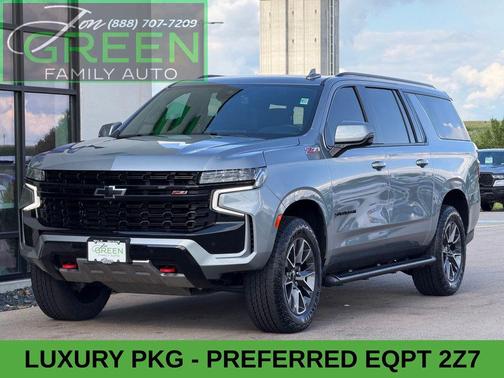Gray 2024 Chevrolet Suburban Z71