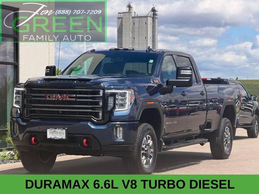 Pacific Blue Metallic 2021 GMC Sierra 2500 AT4
