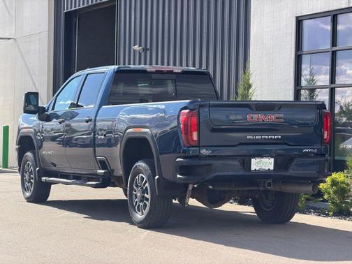 Pacific Blue Metallic 2021 GMC Sierra 2500 AT4