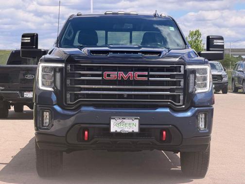 Pacific Blue Metallic 2021 GMC Sierra 2500 AT4