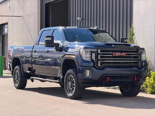 Pacific Blue Metallic 2021 GMC Sierra 2500 AT4