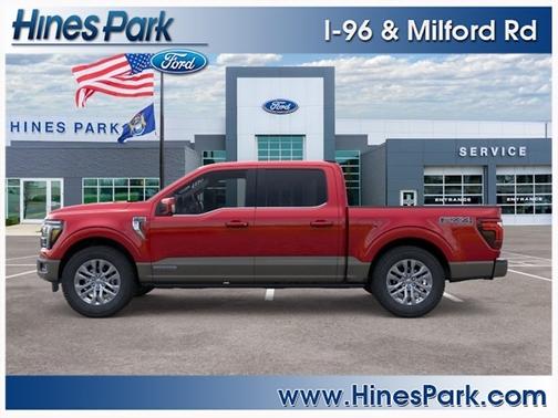 Ruby Red Metallic Tinted Clearcoat 2026 Ford F-150 King Ranch