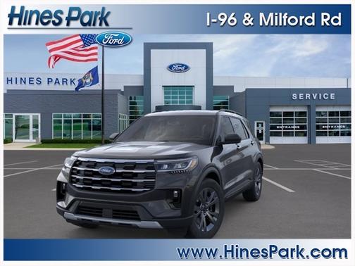 Agate Black Metallic 2026 Ford Explorer Active