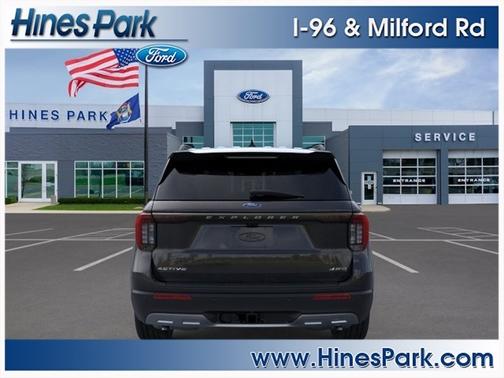 Agate Black Metallic 2026 Ford Explorer Active