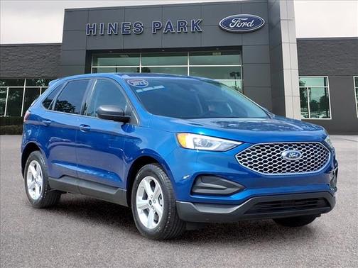 Atlas Blue Metallic 2023 Ford Edge SE