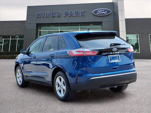 Atlas Blue Metallic 2023 Ford Edge SE