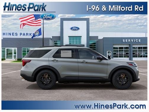 Avalanche Gray 2027 Ford Explorer Tremor