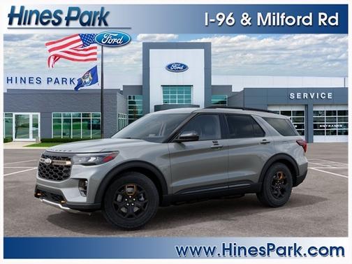 Avalanche Gray 2027 Ford Explorer Tremor