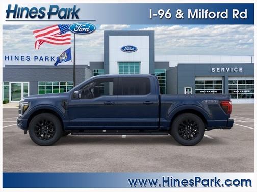 Antimatter Blue 2026 Ford F-150 Lariat