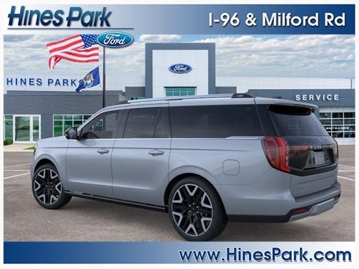 Glacier Gray Metallic Tri-Coat 2026 Ford Expedition Max Platinum