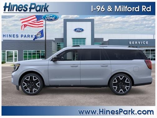 Glacier Gray Metallic Tri-Coat 2026 Ford Expedition Max Platinum