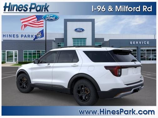 Star White Metallic Tri-Coat 2026 Ford Explorer Tremor