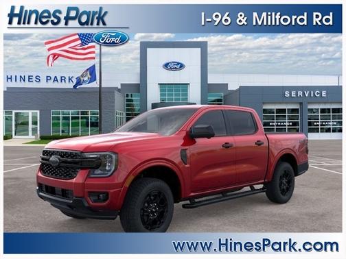 Ruby Red Metallic Tinted Clearcoat 2026 Ford Ranger XLT