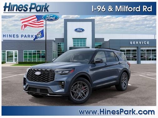 Vapor Blue 2027 Ford Explorer ST-Line