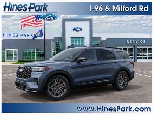 Vapor Blue 2027 Ford Explorer ST-Line