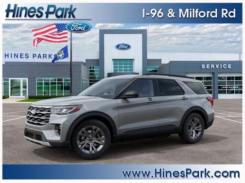 Avalanche Gray 2027 Ford Explorer Active