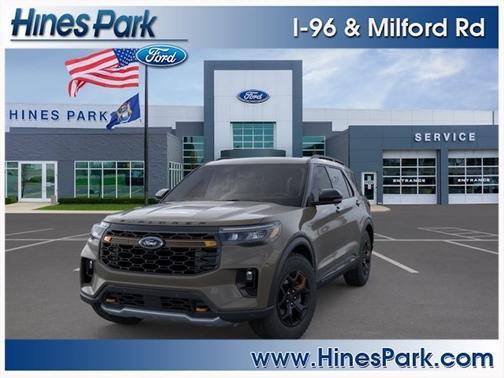 Marsh Gray 2026 Ford Explorer Tremor