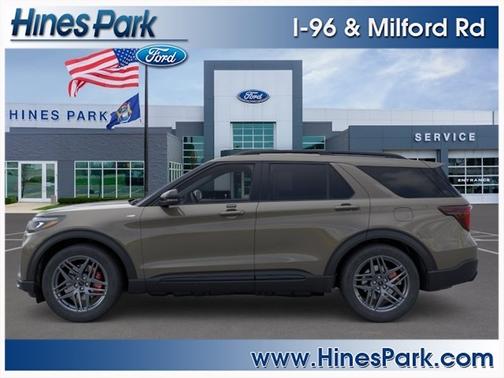 Marsh Gray 2026 Ford Explorer ST-Line