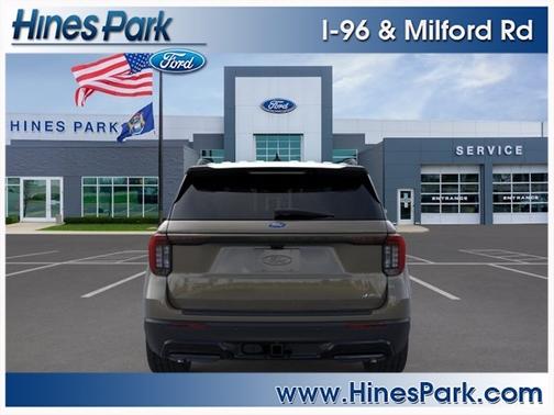Marsh Gray 2026 Ford Explorer ST-Line