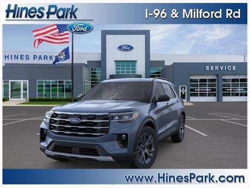 Vapor Blue Metallic 2026 Ford Explorer Active