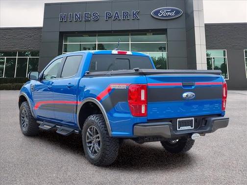 Velocity Blue Metallic 2022 Ford Ranger LARIAT