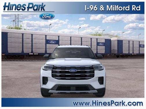 Space White 2026 Ford Explorer Active