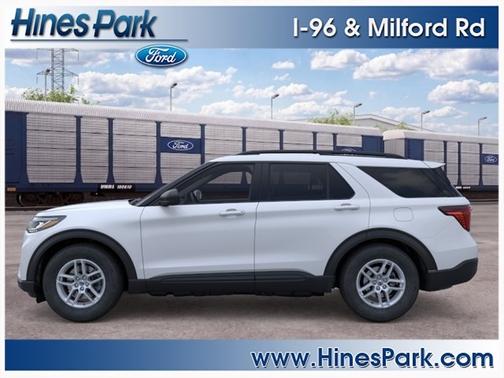 Space White 2026 Ford Explorer Active
