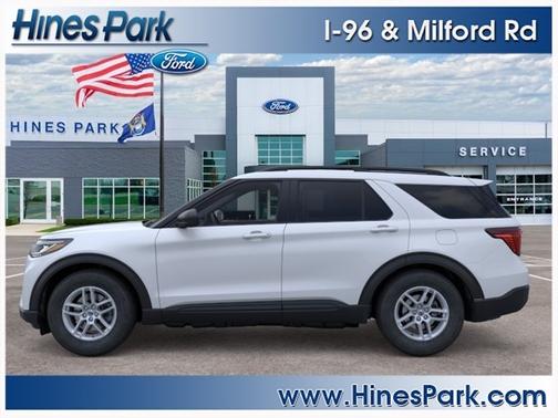Space White 2026 Ford Explorer Active