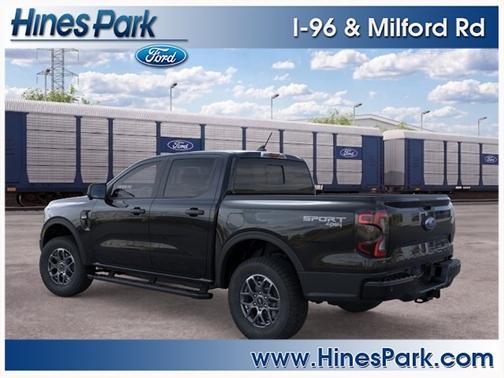 Shadow Black 2026 Ford Ranger XLT