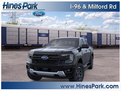 Shadow Black 2026 Ford Ranger XLT