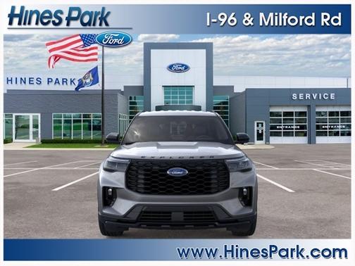 Carbonized Gray Metallic 2026 Ford Explorer ST-Line