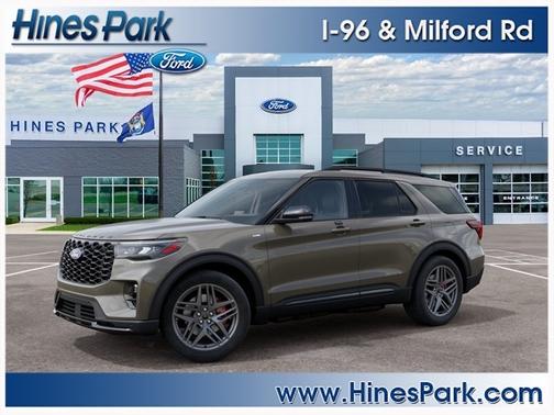 Marsh Gray 2027 Ford Explorer ST-Line