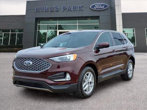 Burgundy Velvet Metallic Tinted Clearcoat 2024 Ford Edge SEL