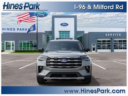 Avalanche Gray 2027 Ford Explorer Active