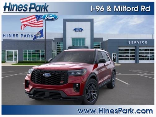 Rapid Red Metallic Tinted Clearcoat 2026 Ford Explorer ST