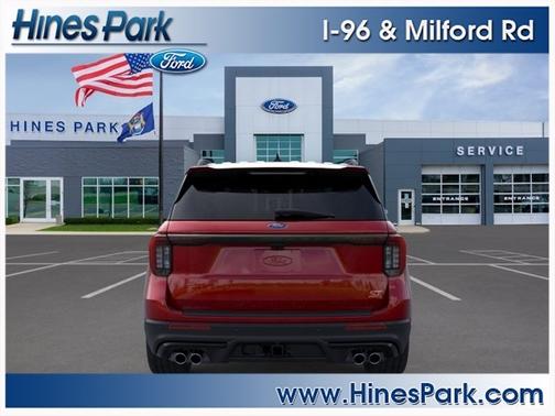Rapid Red Metallic Tinted Clearcoat 2026 Ford Explorer ST
