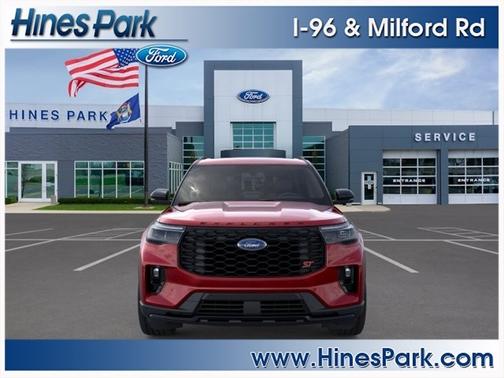 Rapid Red Metallic Tinted Clearcoat 2026 Ford Explorer ST