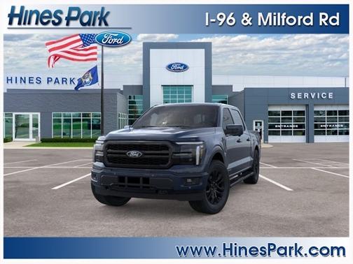 Antimatter Blue Metallic 2026 Ford F-150 Lariat