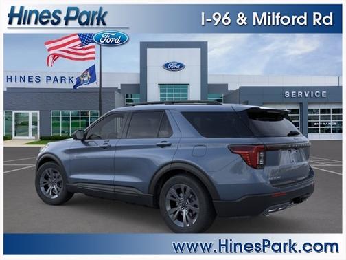 Vapor Blue Metallic 2026 Ford Explorer Active