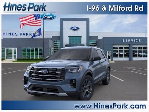 Vapor Blue Metallic 2026 Ford Explorer Active