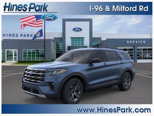 Vapor Blue Metallic 2026 Ford Explorer Active