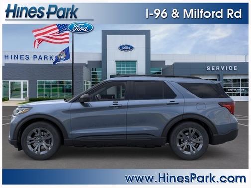 Vapor Blue Metallic 2026 Ford Explorer Active