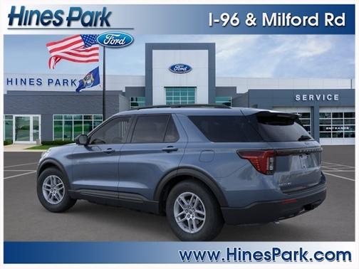 Vapor Blue Metallic 2026 Ford Explorer Active