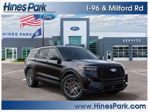 Agate Black 2027 Ford Explorer ST-Line