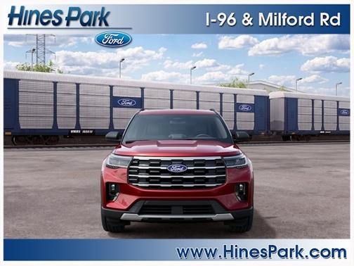 Ruby Red Metallic Tinted Clearcoat 2027 Ford Explorer Active